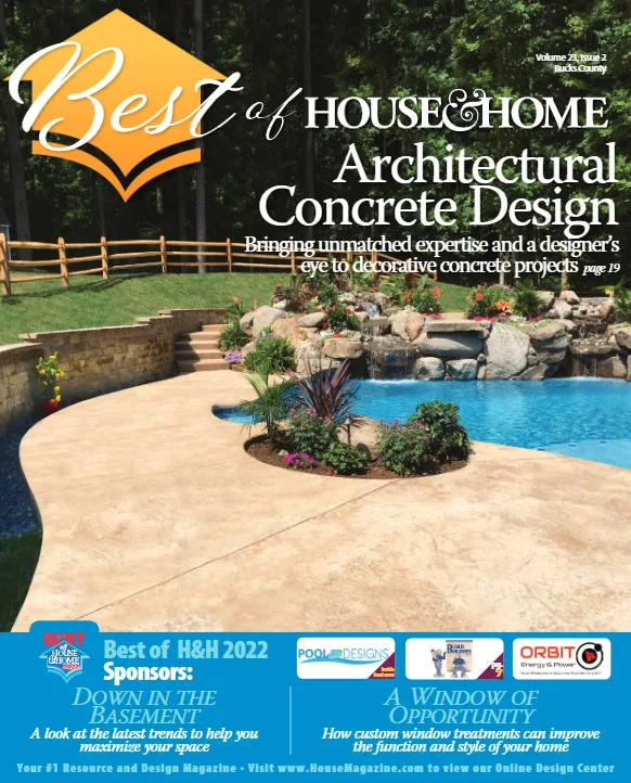 House & Home magazine cover — Bucks County