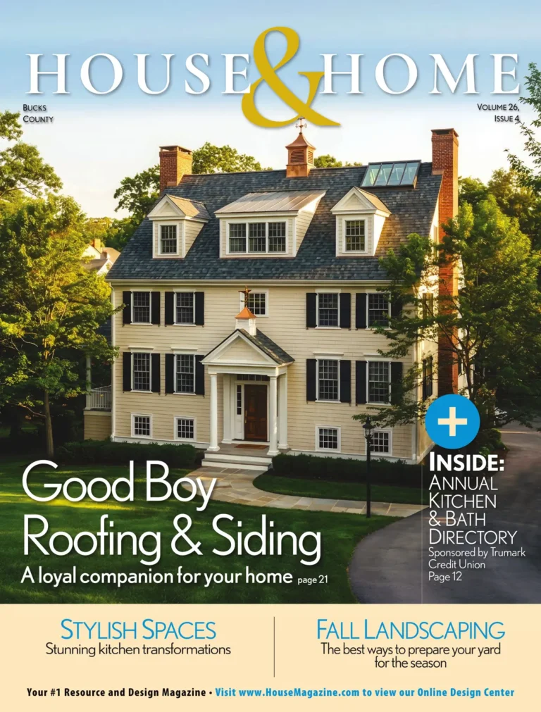 House & Home magazine cover — Bucks County