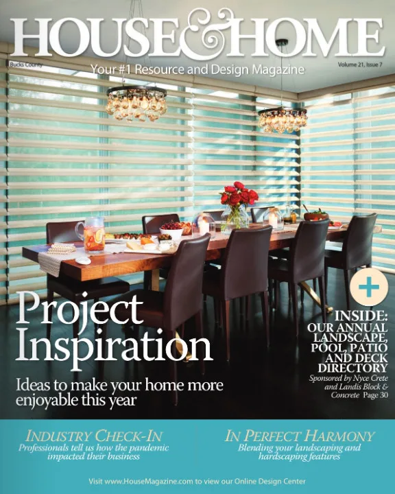 House & Home magazine cover — Bucks County