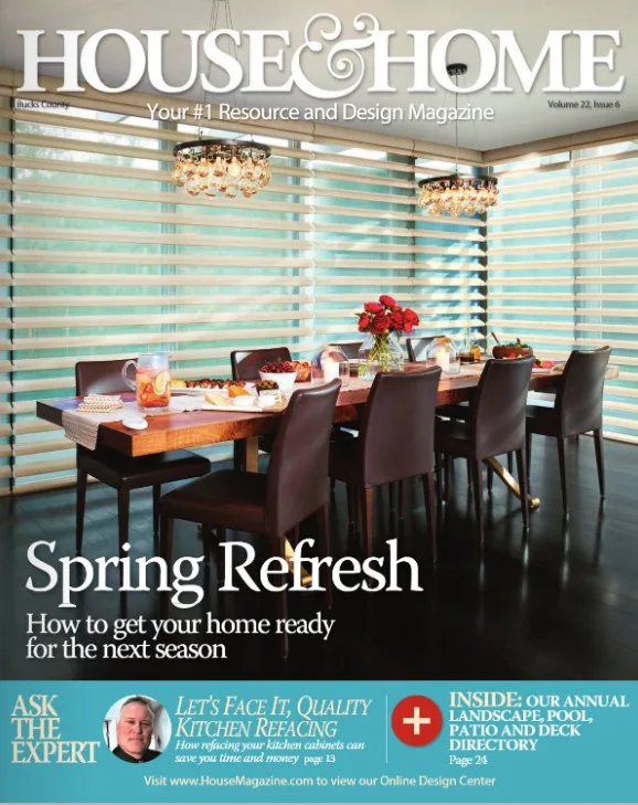 House & Home magazine cover — Bucks County