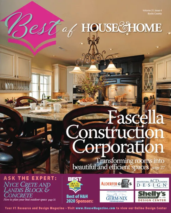 House & Home magazine cover — Bucks County
