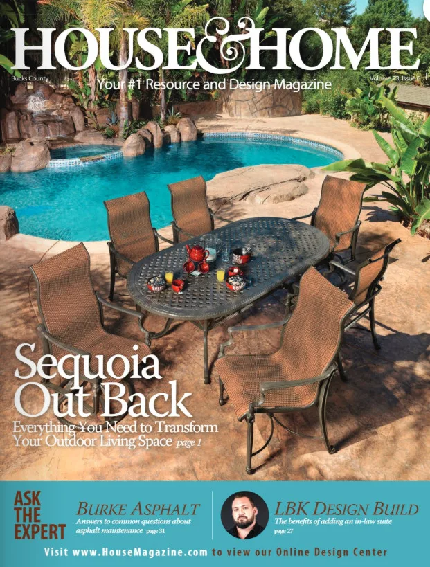 House & Home magazine cover — Bucks County