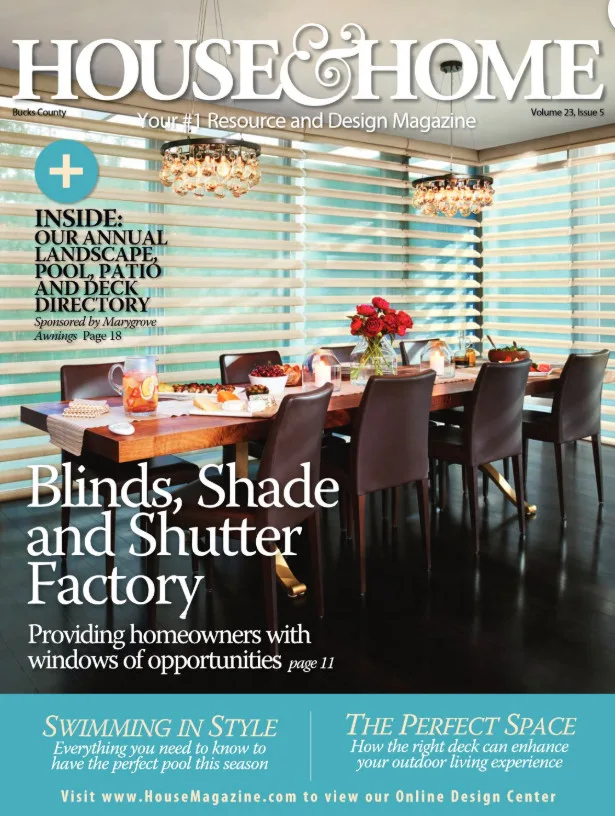 House & Home magazine cover — Bucks County