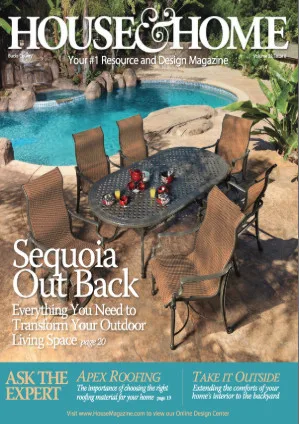 House & Home magazine cover — Bucks County