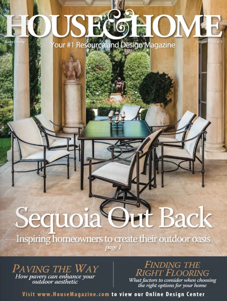 House & Home magazine cover — Bucks County