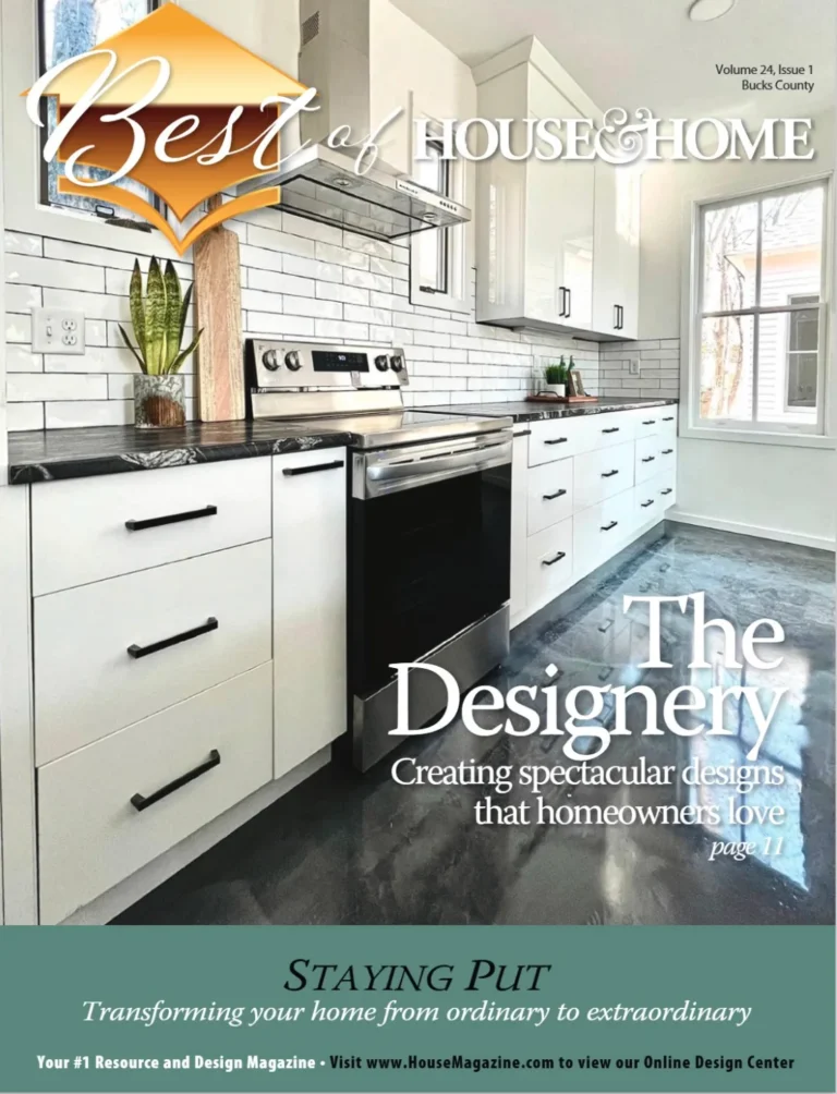 House & Home magazine cover — Bucks County