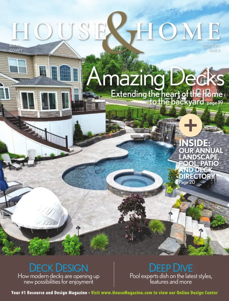 House & Home magazine cover — Bucks County