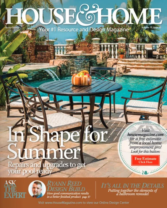 House & Home magazine cover — Bucks County