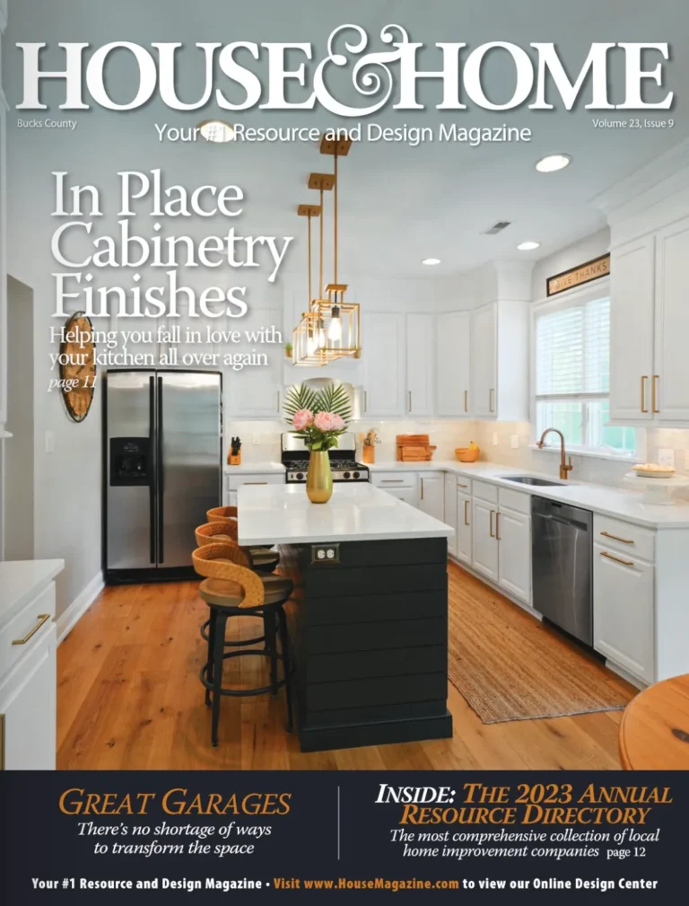 House & Home magazine cover — Bucks County