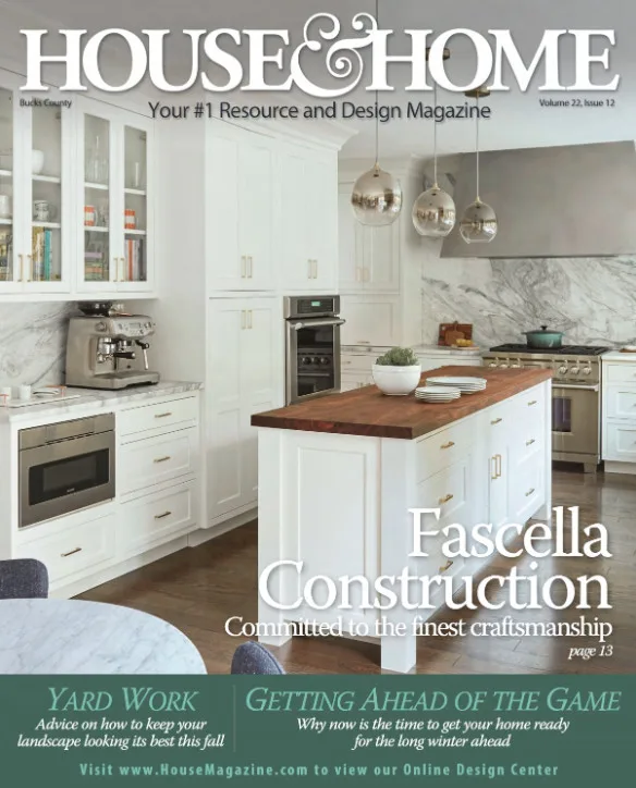 House & Home magazine cover — Bucks County