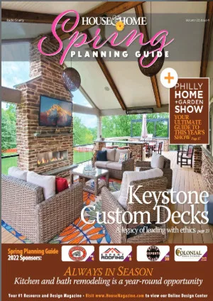 House & Home magazine cover — Bucks County