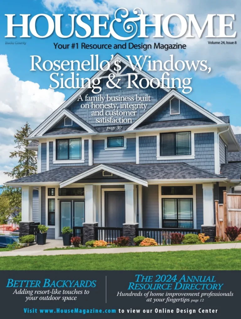 House & Home magazine cover — Bucks County
