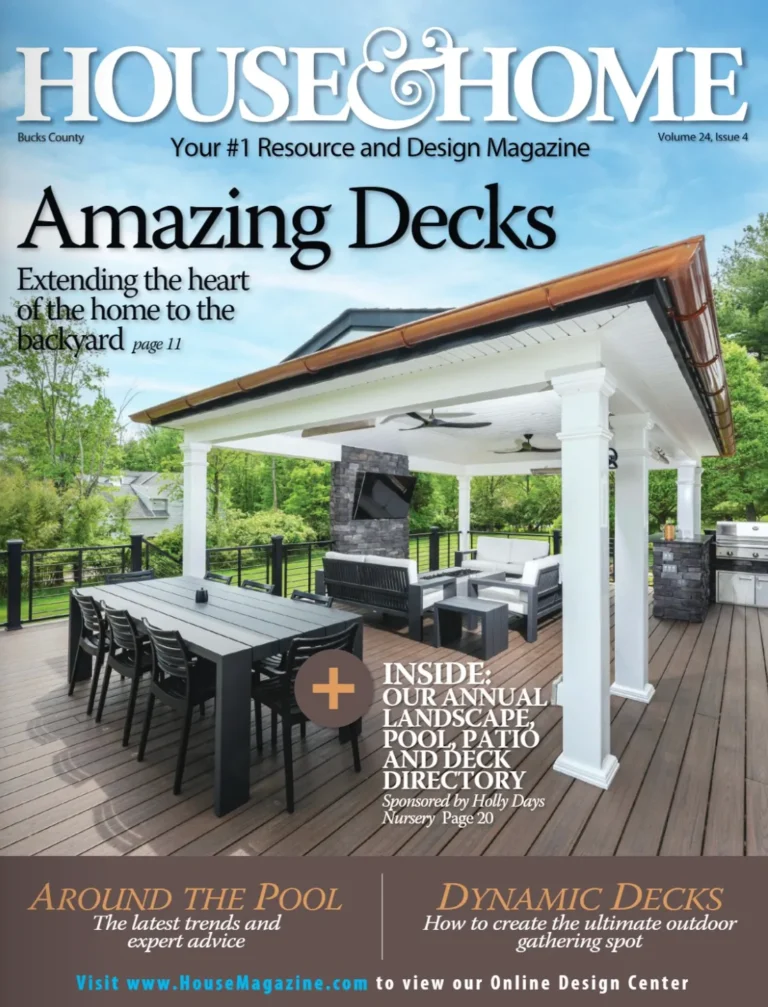House & Home magazine cover — Bucks County