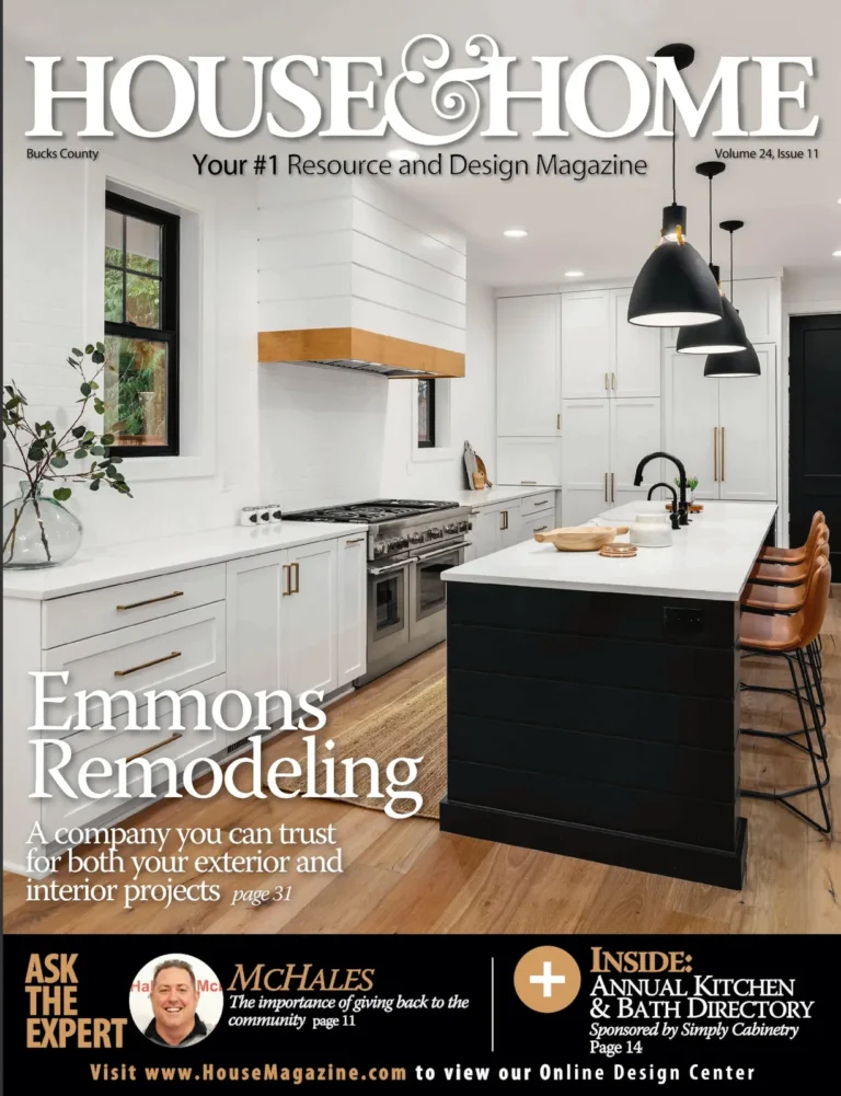 House & Home magazine cover — Bucks County