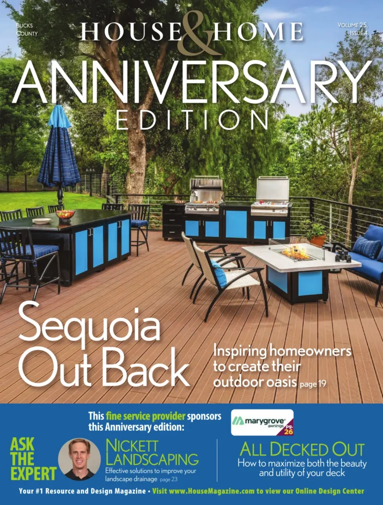 House & Home magazine cover — Bucks County