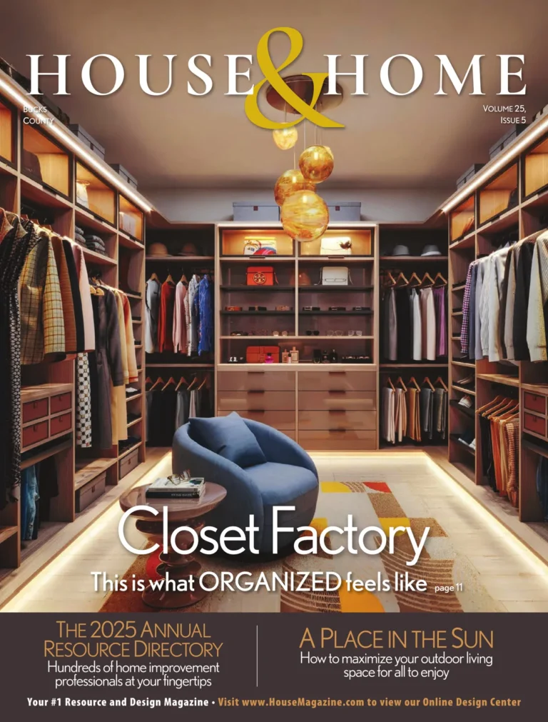 House & Home magazine cover — Bucks County