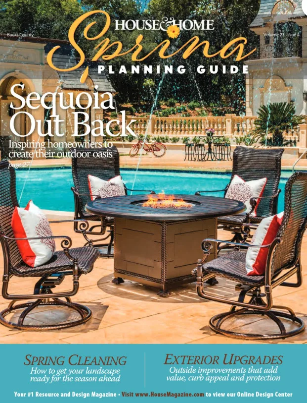 House & Home magazine cover — Bucks County