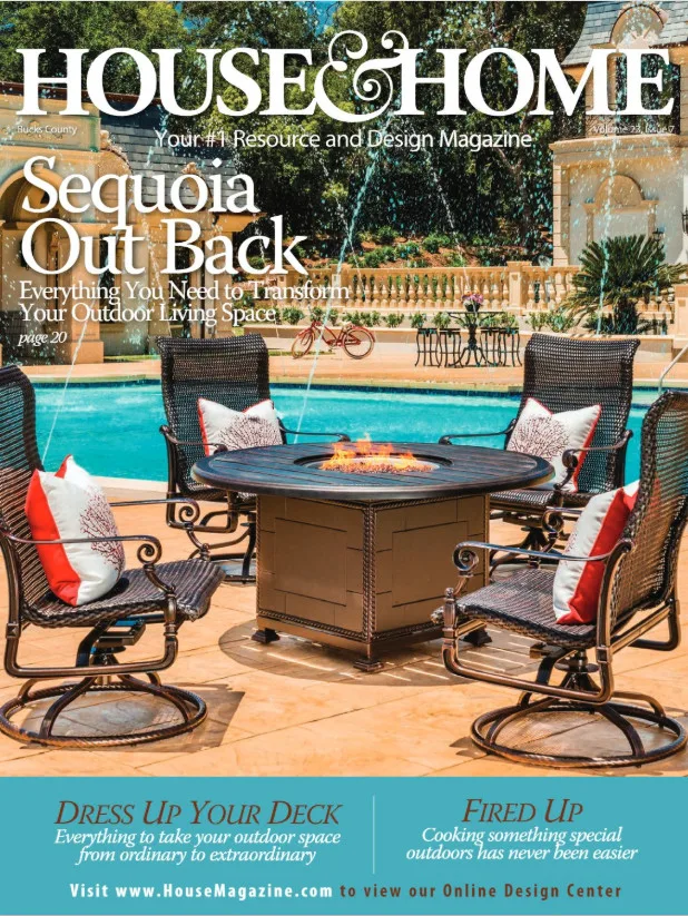 House & Home magazine cover — Bucks County
