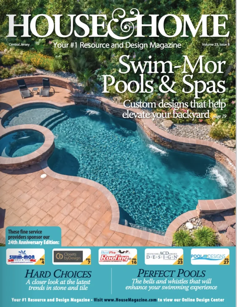 House & Home magazine cover — Central Jersey