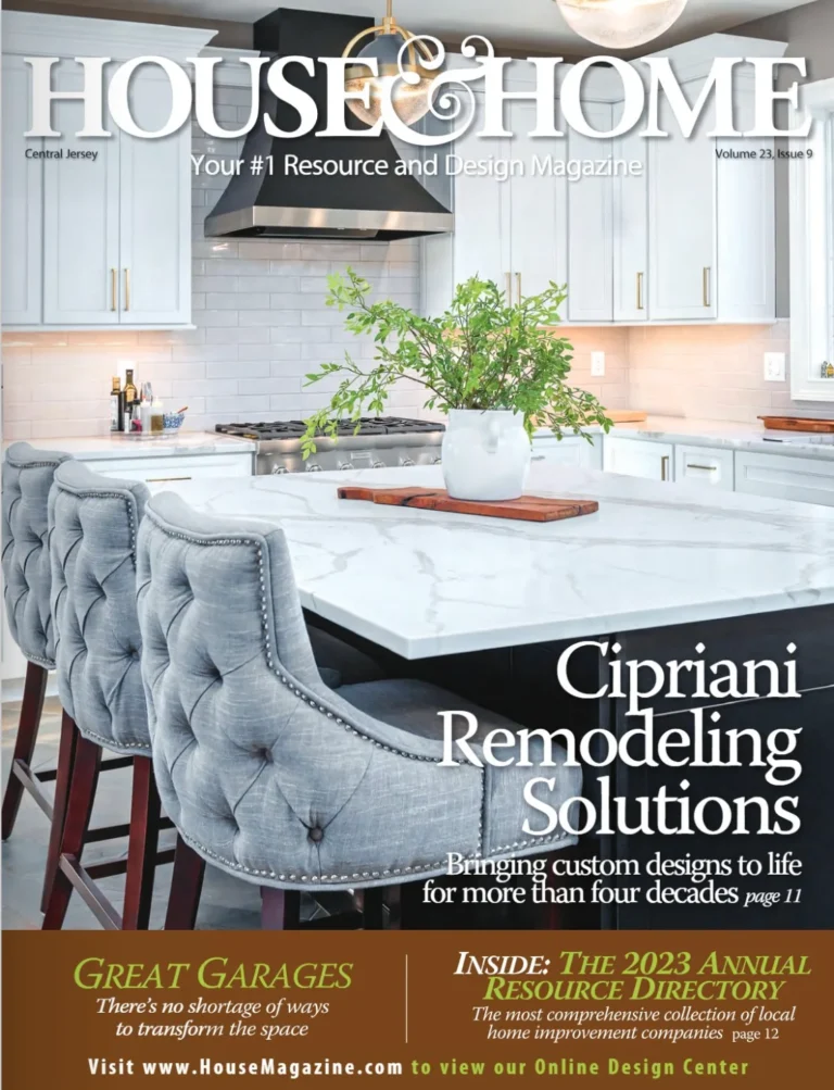 House & Home magazine cover — Central Jersey