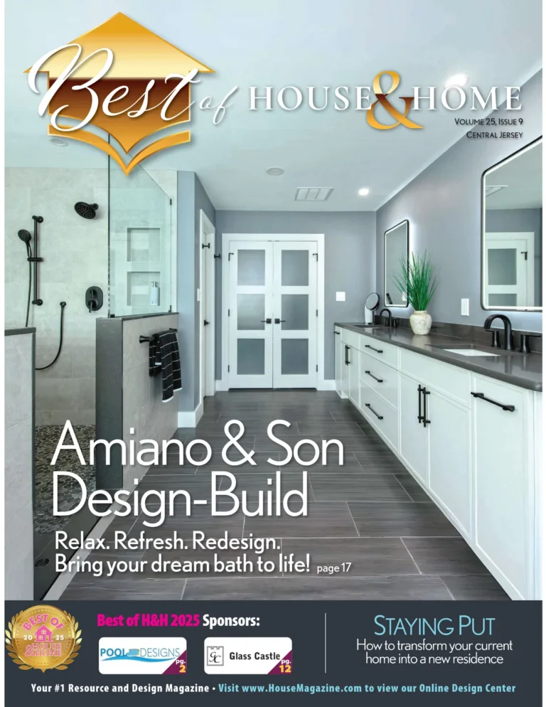House & Home magazine cover — Central Jersey