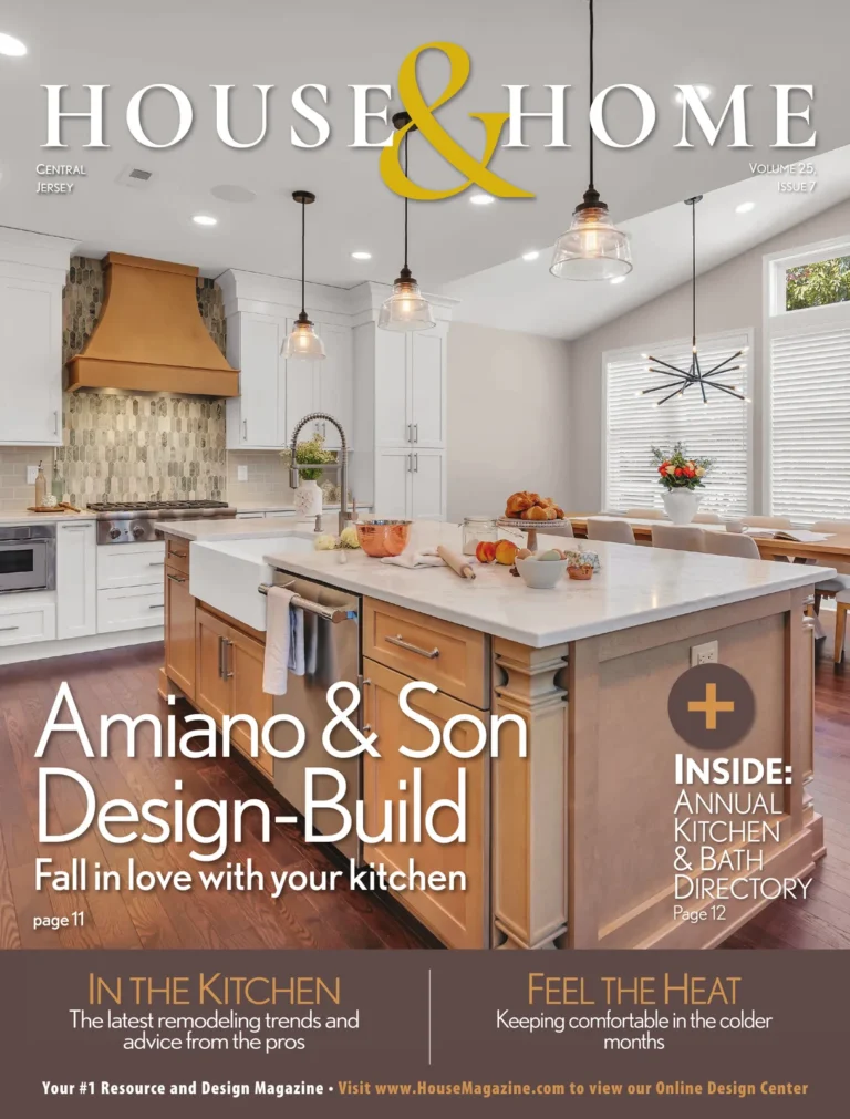 House & Home magazine cover — Central Jersey
