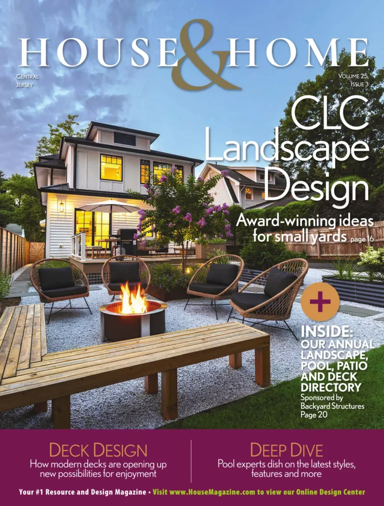House & Home magazine cover — Central Jersey