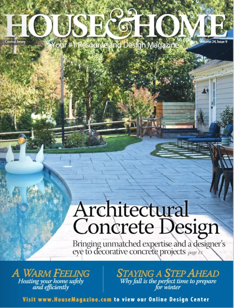 House & Home magazine cover — Central Jersey