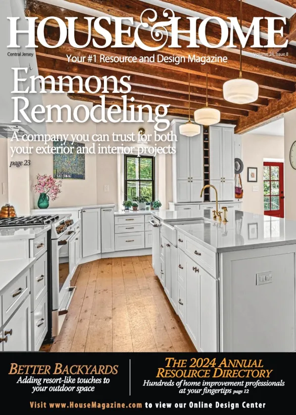 House & Home magazine cover — Central Jersey