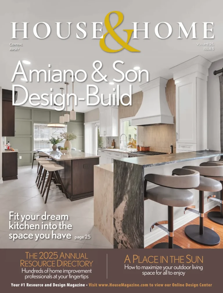 House & Home magazine cover — Central Jersey