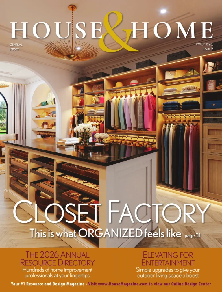 House & Home magazine cover — Central Jersey