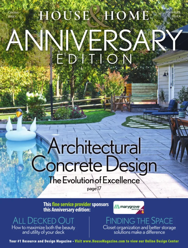 House & Home magazine cover — Central Jersey