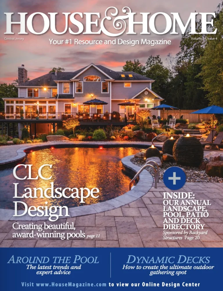 House & Home magazine cover — Central Jersey