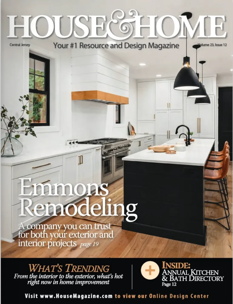 House & Home magazine cover — Central Jersey