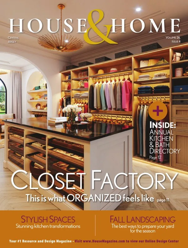 House & Home magazine cover — Central Jersey