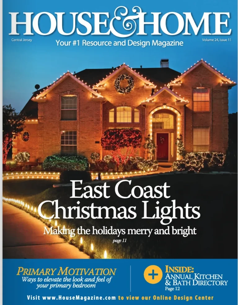 House & Home magazine cover — Central Jersey