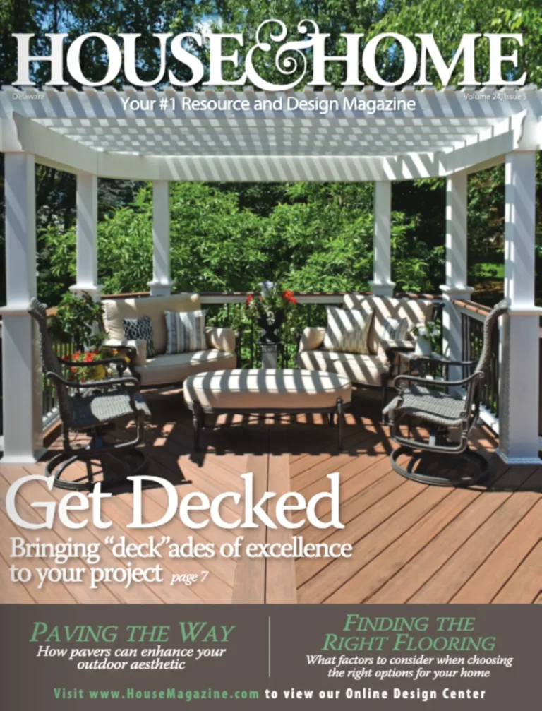 House & Home magazine cover — Delaware