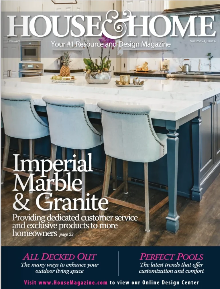 House & Home magazine cover — Delaware