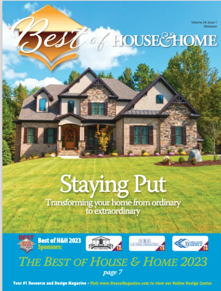 House & Home magazine cover — Delaware