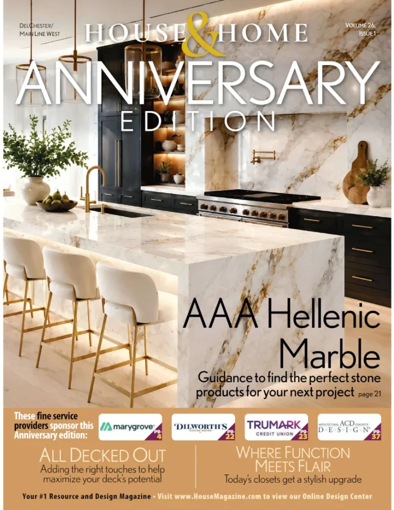 House & Home magazine cover — Delchester