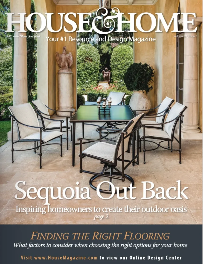 House & Home magazine cover — Delchester