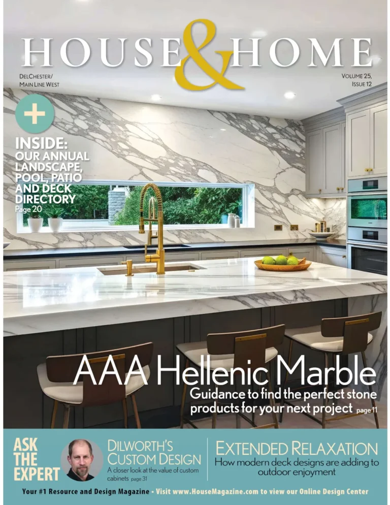 House & Home magazine cover — Delchester