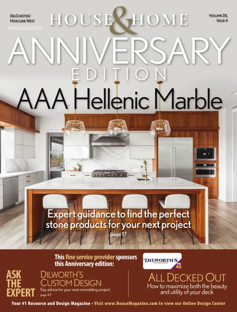 House & Home magazine cover — Delchester