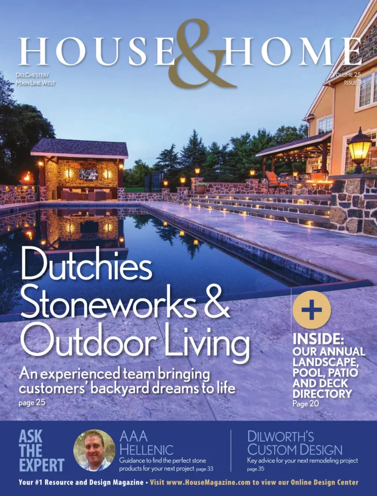 House & Home magazine cover — Delchester