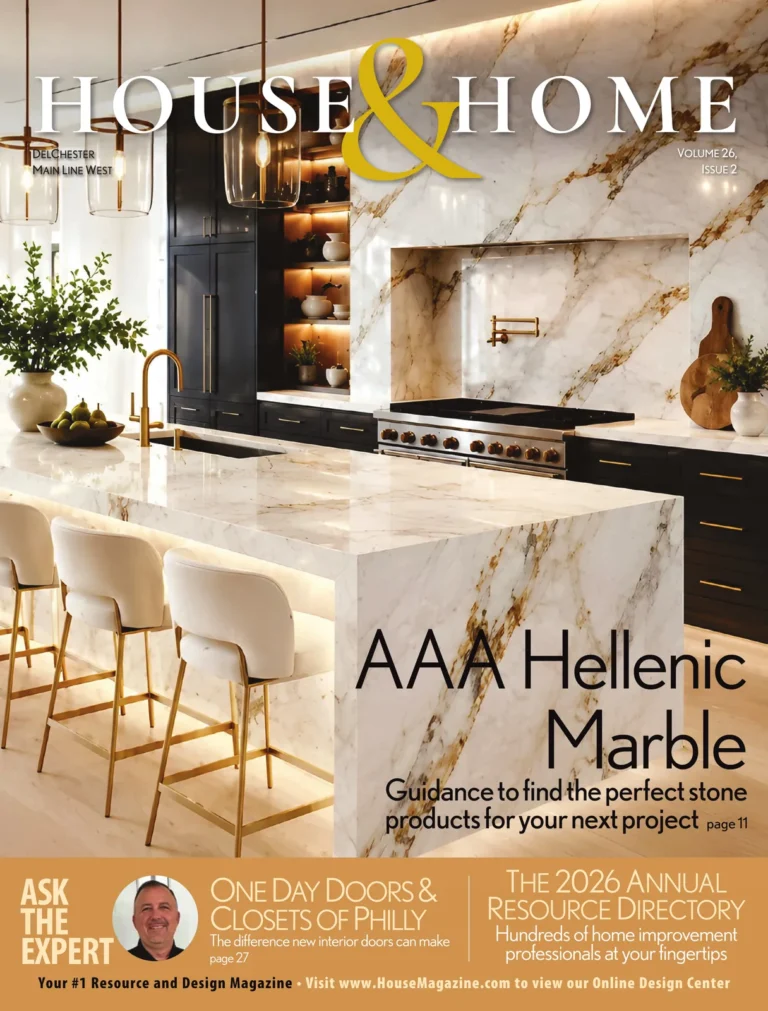 House & Home magazine cover — Delchester