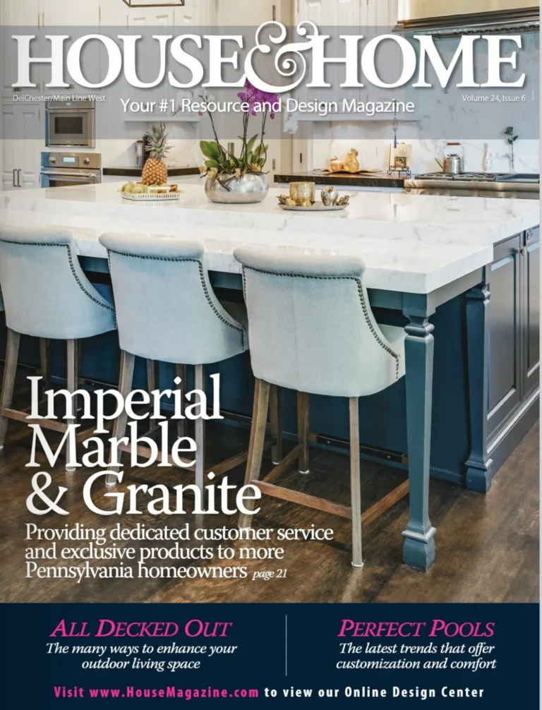 House & Home magazine cover — Delchester