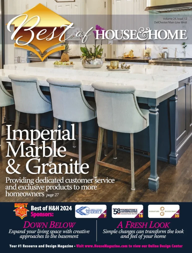 House & Home magazine cover — Delchester