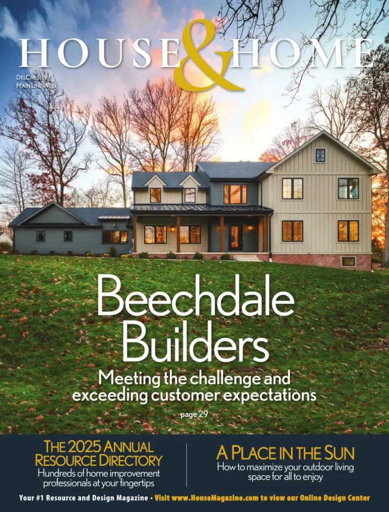 House & Home magazine cover — Delchester