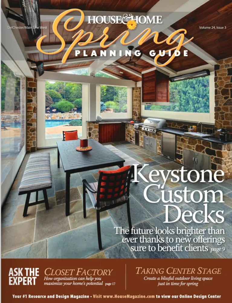 House & Home magazine cover — Delchester