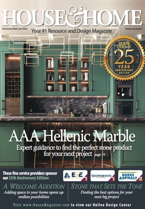 House & Home magazine cover — Delchester